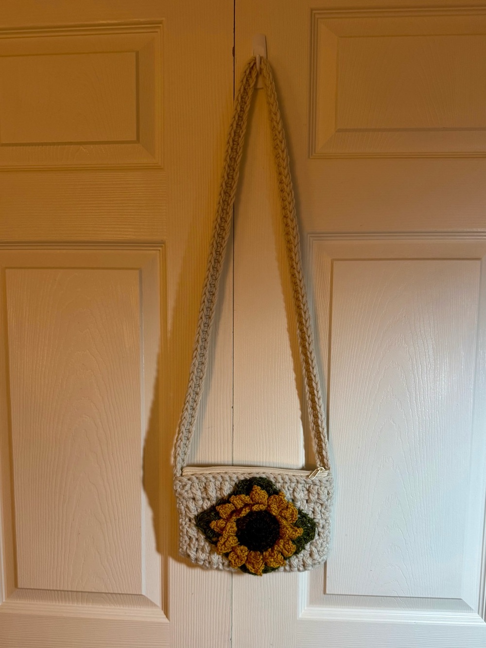 Handmade Sunflower Crochet Crossbody Bags All 3 for one price! - Picture 13 of 16